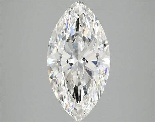 3.04ct Marquise Lab Grown Diamond (Colour G, Clarity VS1, IGI Certified)