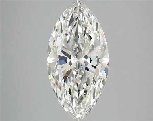 3.04ct Marquise Lab Grown Diamond (Colour G, Clarity VVS2, IGI Certified)