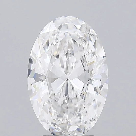 3.04ct Oval Lab Grown Diamond (Colour E, Clarity VS1, IGI Certified)