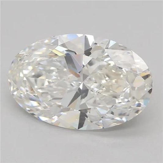 3.04ct Oval Lab Grown Diamond (Colour E, Clarity VVS2, Cut EX, IGI Certified)