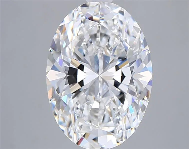 3.04ct Oval Lab Grown Diamond (Colour E, Clarity VVS2, IGI Certified)