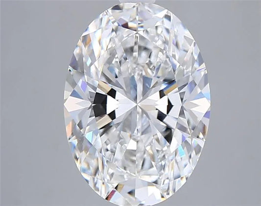 3.04ct Oval Lab Grown Diamond (Colour E, Clarity VVS2, IGI Certified)