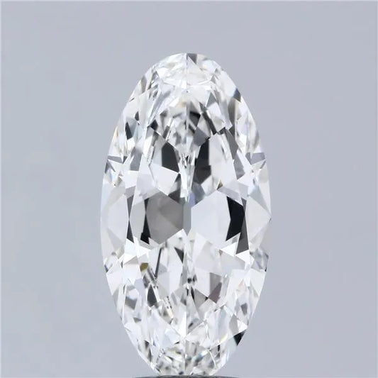3.04ct Oval Lab Grown Diamond (Colour G, Clarity VS1, IGI Certified)
