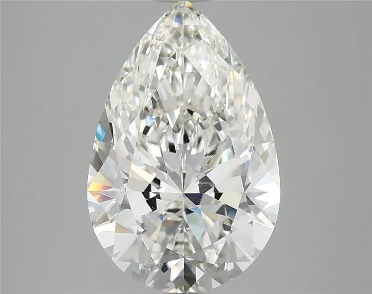 3.04ct Pear Lab Grown Diamond (Colour G, Clarity VVS2, IGI Certified)