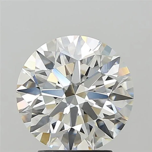 3.04ct Round Lab Grown Diamond (Colour G, Clarity VVS2, Cut ID, IGI Certified)