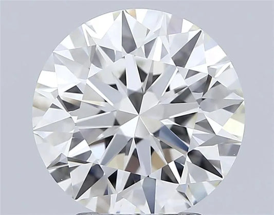 3.04ct Round Lab Grown Diamond (Colour G, Clarity VVS2, Cut ID, IGI Certified)