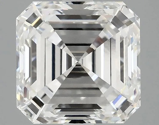 3.05ct Asscher Lab Grown Diamond (Colour F, Clarity VVS2, IGI Certified)