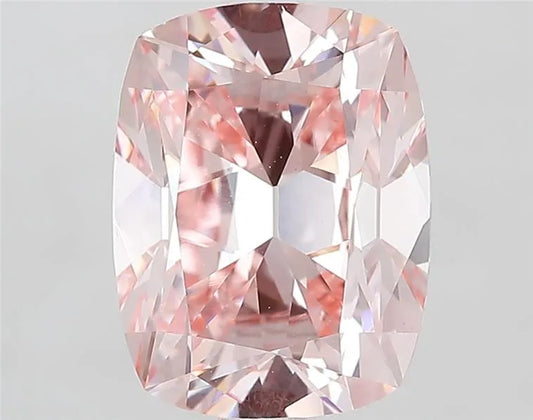 3.05ct Cushion brilliant Lab Grown Diamond (Colour Fancy Intense Pink, Clarity VVS2, IGI Certified)