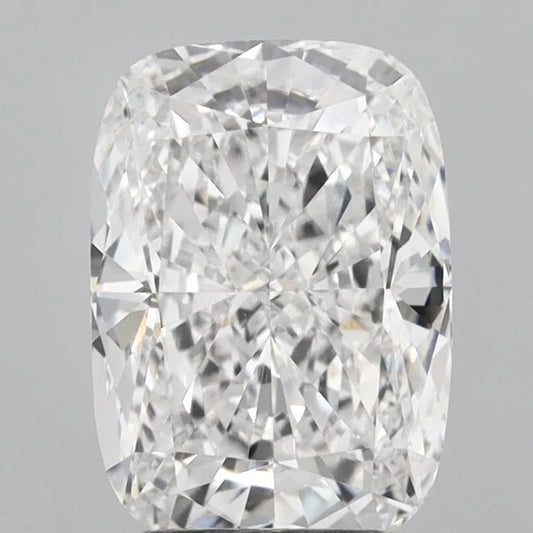 3.05ct Cushion modified Lab Grown Diamond (Colour E, Clarity VVS1, IGI Certified)