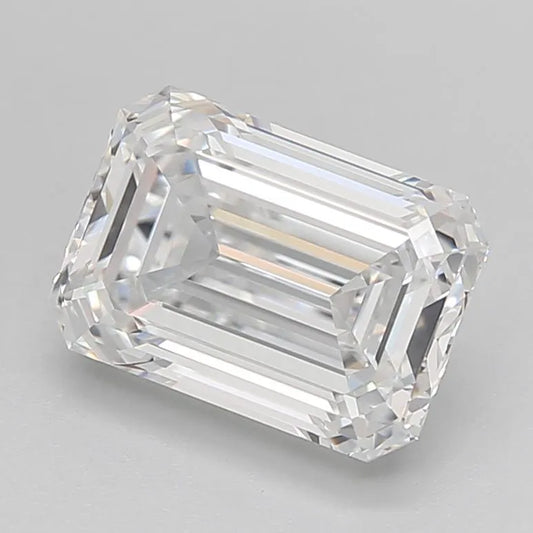 3.05ct Emerald Lab Grown Diamond (Colour D, Clarity VVS1, Cut EX, IGI Certified)