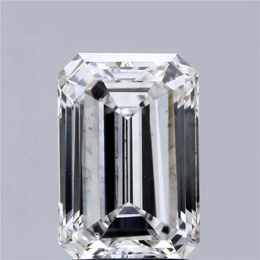 3.05ct Emerald Lab Grown Diamond (Colour F, Clarity SI1, IGI Certified)