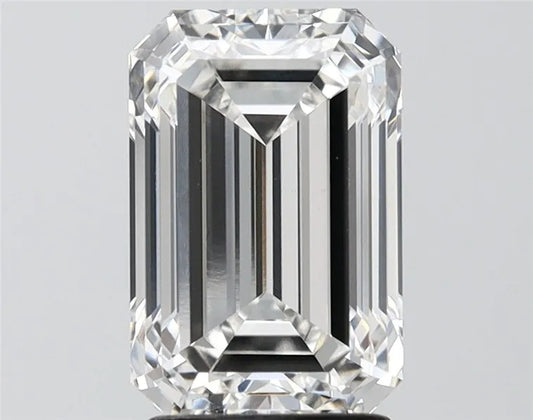 3.05ct Emerald Lab Grown Diamond (Colour F, Clarity VVS2, IGI Certified)