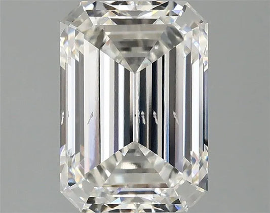 3.05ct Emerald Lab Grown Diamond (Colour G, Clarity SI1, IGI Certified)