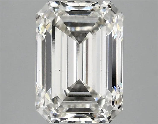 3.05ct Emerald Lab Grown Diamond (Colour G, Clarity VS2, IGI Certified)