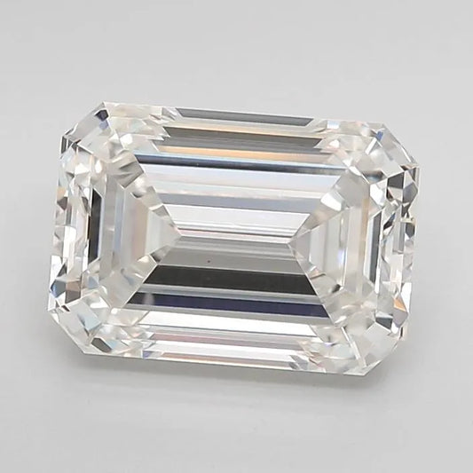 3.05ct Emerald Lab Grown Diamond (Colour G, Clarity VVS2, IGI Certified)
