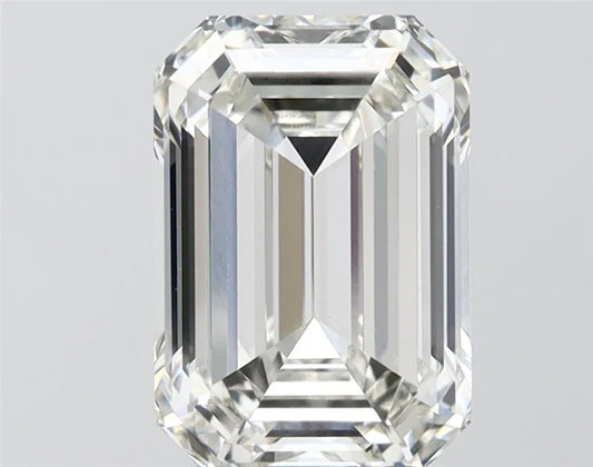 3.05ct Emerald Lab Grown Diamond (Colour H, Clarity VVS2, IGI Certified)