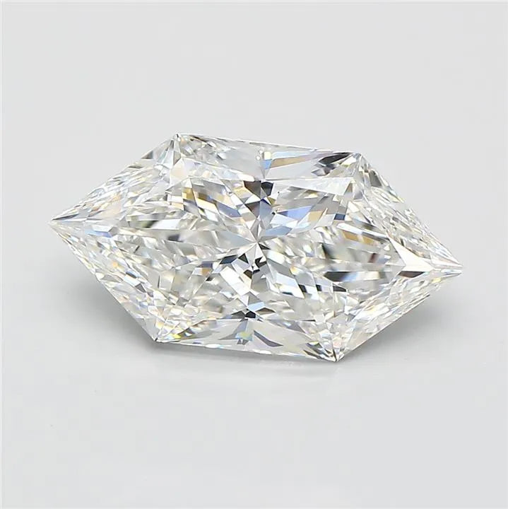 3.05ct Hexagonal Lab Grown Diamond (Colour E, Clarity VVS2, IGI Certified)