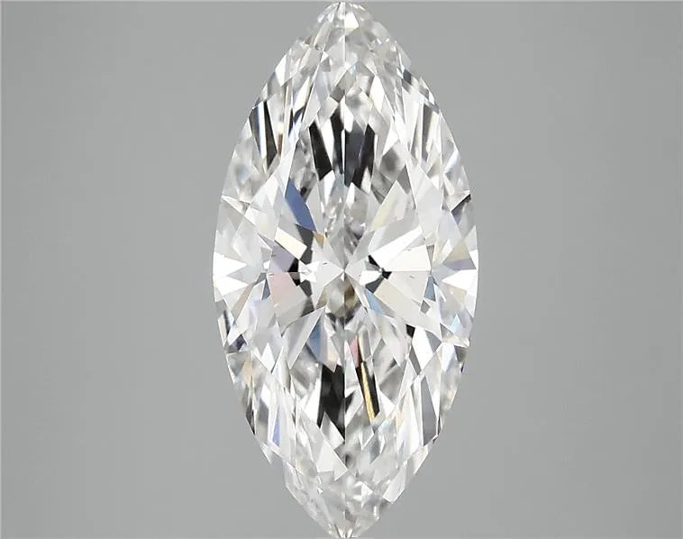 3.05ct Marquise Lab Grown Diamond (Colour E, Clarity VS2, IGI Certified)