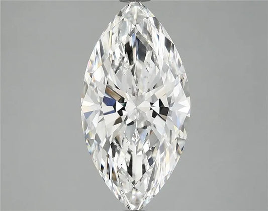 3.05ct Marquise Lab Grown Diamond (Colour E, Clarity VS2, IGI Certified)
