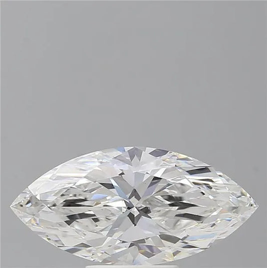 3.05ct Marquise Lab Grown Diamond (Colour E, Clarity VVS2, IGI Certified)