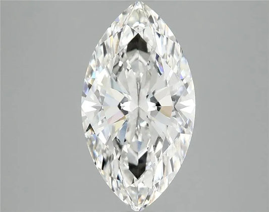 3.05ct Marquise Lab Grown Diamond (Colour F, Clarity VVS1, IGI Certified)