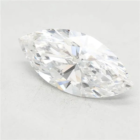 3.05ct Marquise Lab Grown Diamond (Colour F, Clarity VVS2, IGI Certified)