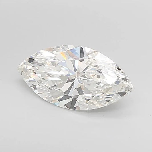 3.05ct Marquise Lab Grown Diamond (Colour F, Clarity VVS2, IGI Certified)