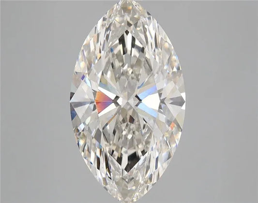 3.05ct Marquise Lab Grown Diamond (Colour G, Clarity VS1, IGI Certified)