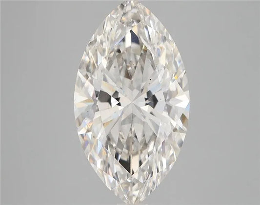 3.05ct Marquise Lab Grown Diamond (Colour G, Clarity VS2, IGI Certified)