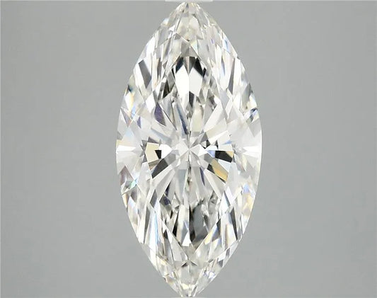 3.05ct Marquise Lab Grown Diamond (Colour G, Clarity VVS1, IGI Certified)