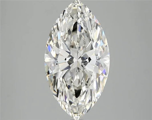 3.05ct Marquise Lab Grown Diamond (Colour G, Clarity VVS2, IGI Certified)