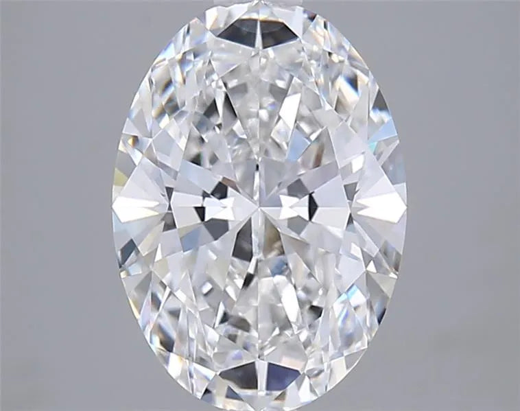 3.05ct Oval Lab Grown Diamond (Colour D, Clarity VVS2, IGI Certified)