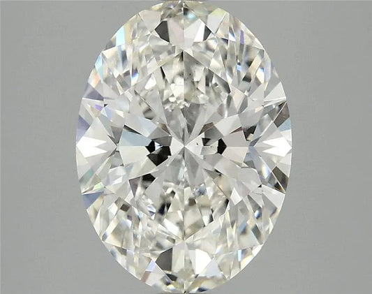 3.05ct Oval Lab Grown Diamond (Colour G, Clarity VS1, IGI Certified)
