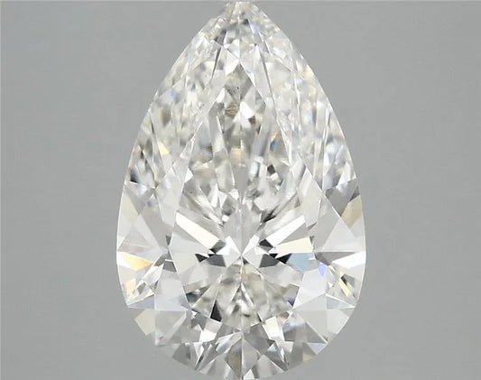 3.05ct Pear Lab Grown Diamond (Colour G, Clarity VS1, IGI Certified)