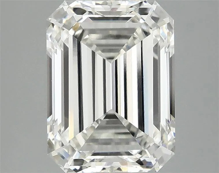 3.06ct Emerald Lab Grown Diamond (Colour G, Clarity VVS2, IGI Certified)