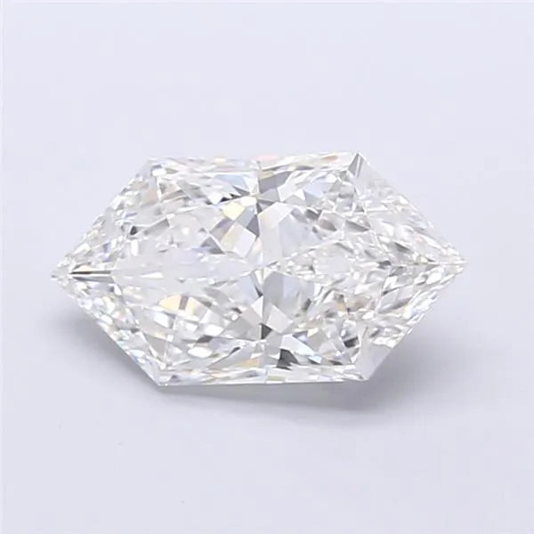 3.06ct Hexagonal Lab Grown Diamond (Colour F, Clarity VVS2, IGI Certified)