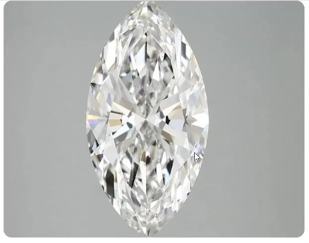 3.06ct Marquise Lab Grown Diamond (Colour E, Clarity VS1, IGI Certified)