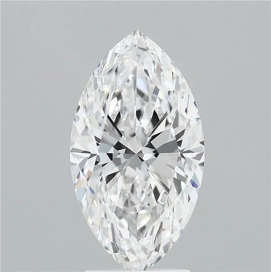 3.06ct Marquise Lab Grown Diamond (Colour E, Clarity VVS1, IGI Certified)