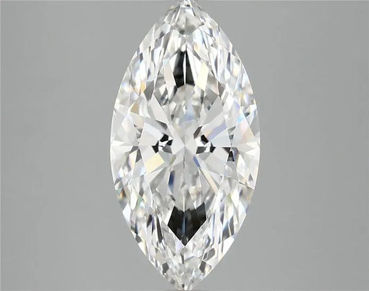 3.06ct Marquise Lab Grown Diamond (Colour E, Clarity VVS1, IGI Certified)