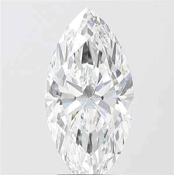 3.06ct Marquise Lab Grown Diamond (Colour E, Clarity VVS2, IGI Certified)