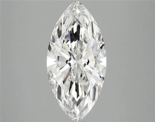 3.06ct Marquise Lab Grown Diamond (Colour F, Clarity VS1, IGI Certified)