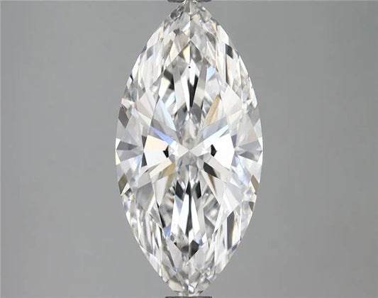 3.06ct Marquise Lab Grown Diamond (Colour F, Clarity VS1, IGI Certified)