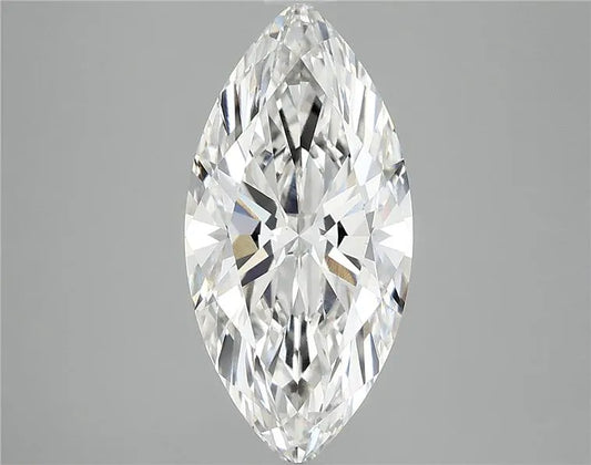 3.06ct Marquise Lab Grown Diamond (Colour F, Clarity VS1, IGI Certified)