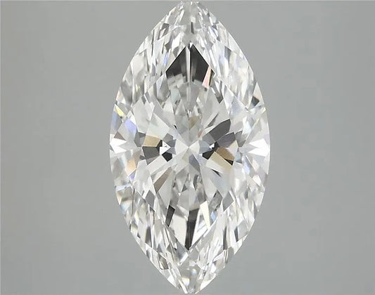 3.06ct Marquise Lab Grown Diamond (Colour F, Clarity VS1, IGI Certified)