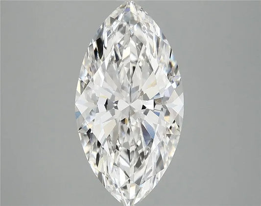 3.06ct Marquise Lab Grown Diamond (Colour F, Clarity VS1, IGI Certified)