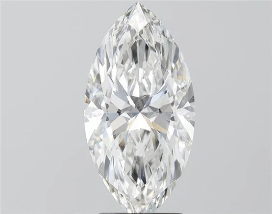 3.06ct Marquise Lab Grown Diamond (Colour F, Clarity VVS1, GIA Certified)