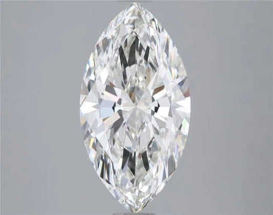 3.06ct Marquise Lab Grown Diamond (Colour G, Clarity VVS2, IGI Certified)