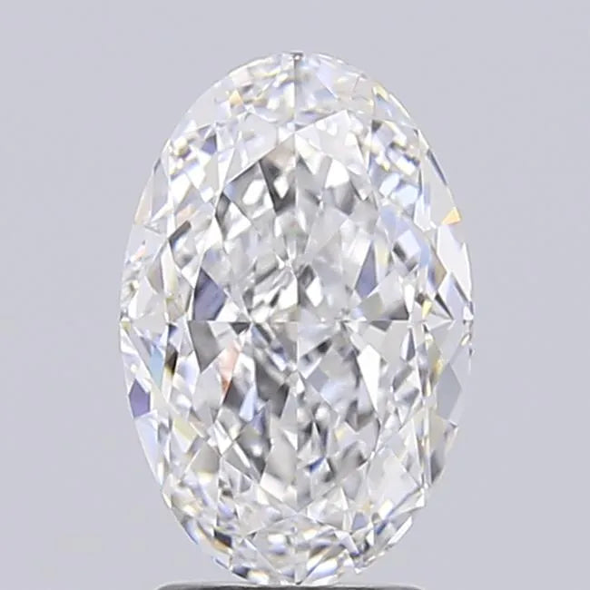 3.06ct Oval Lab Grown Diamond (Colour D, Clarity VVS1, IGI Certified)