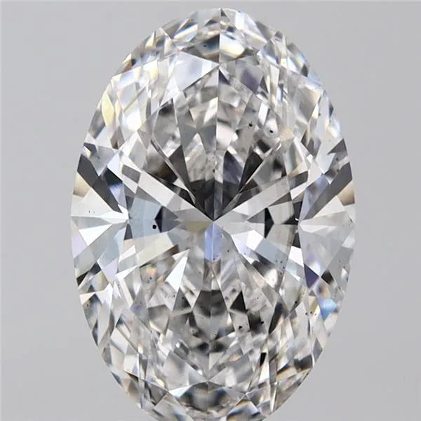 3.06ct Oval Lab Grown Diamond (Colour E, Clarity SI1, IGI Certified)