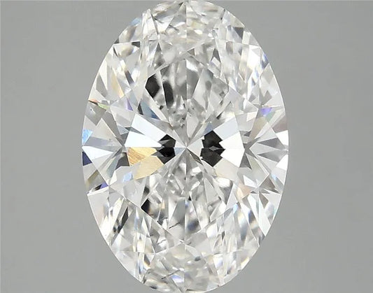 3.06ct Oval Lab Grown Diamond (Colour E, Clarity VS2, IGI Certified)